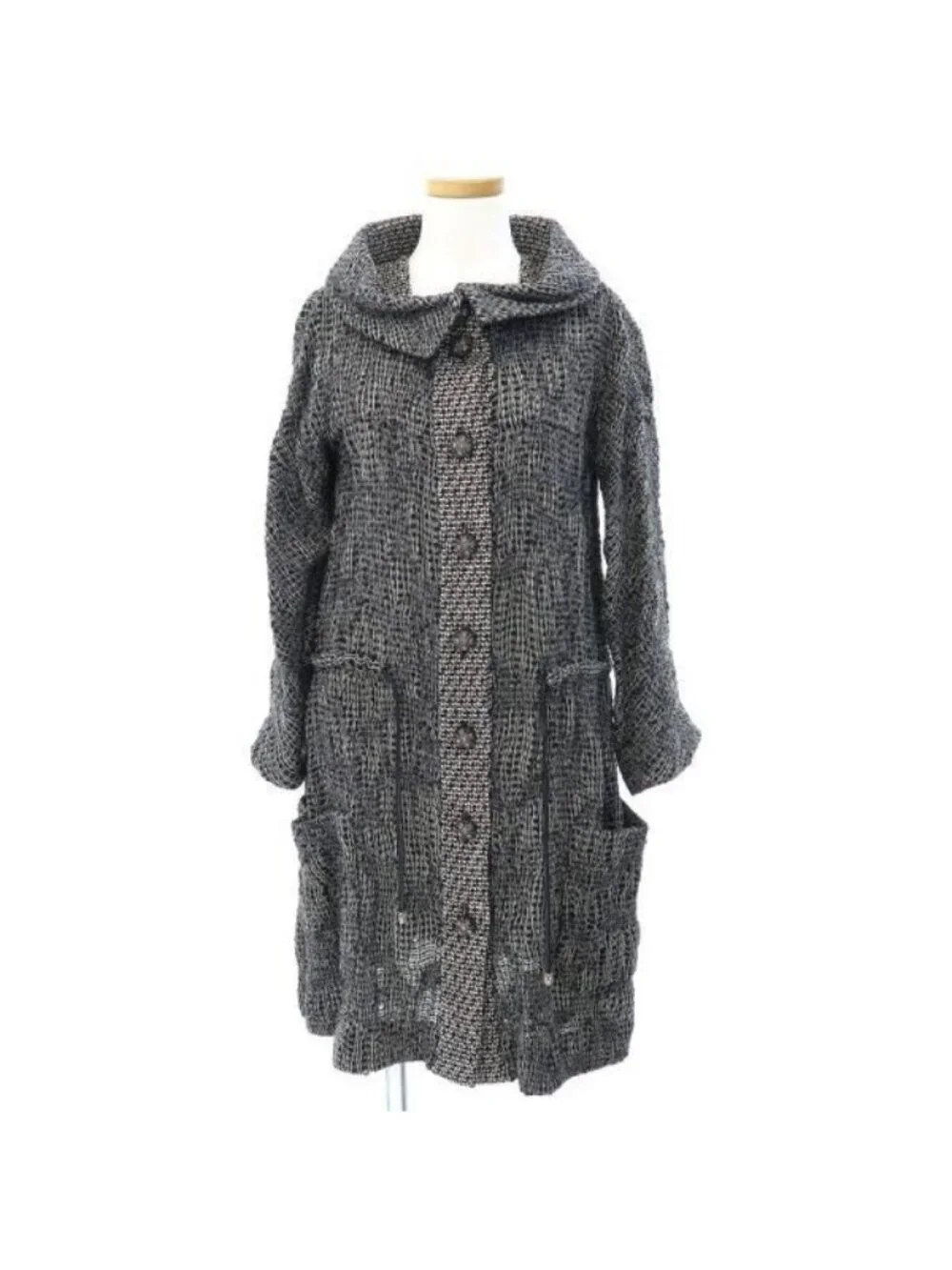 Chanel Coat Nylon Wool